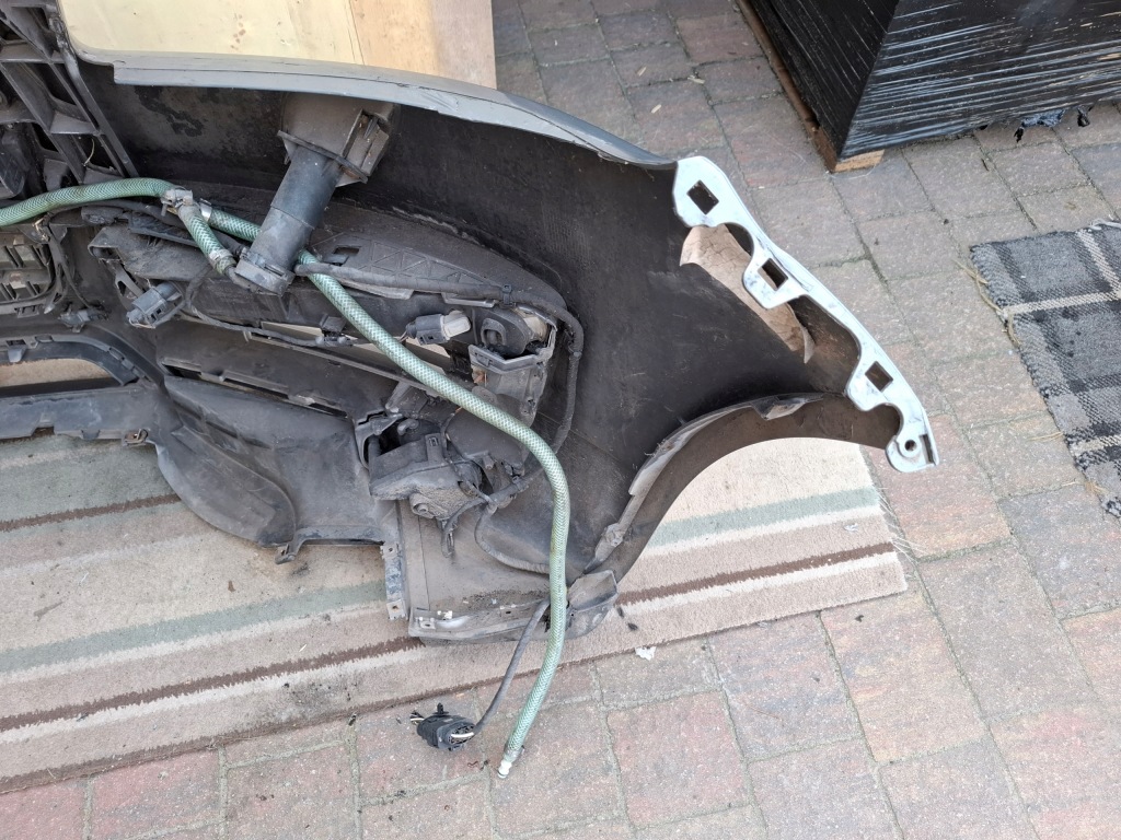 Audi q7 2006-2010. бампер перед kompletny s-line 4l0807437d lx7u с Разборки