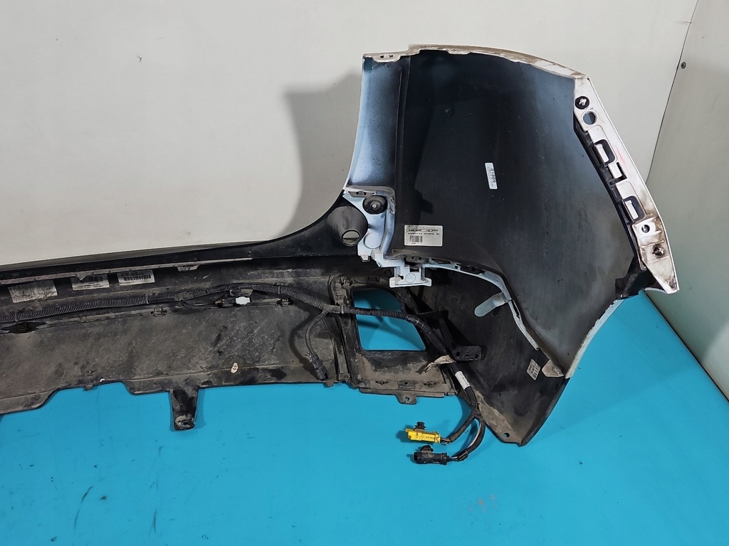 фото №12, Бампер задняя peugeot 2008 i 13-16 белый kwe