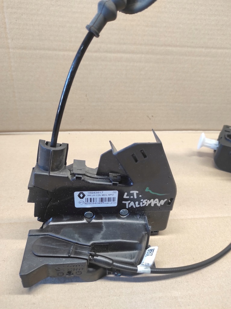 фото №2, Замок дверь левый задняя 4 pin renault talisman 825034043r