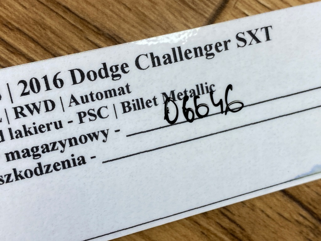 фото №7, Направляющая кронштейн бампера dodge challenger 2015+ usa