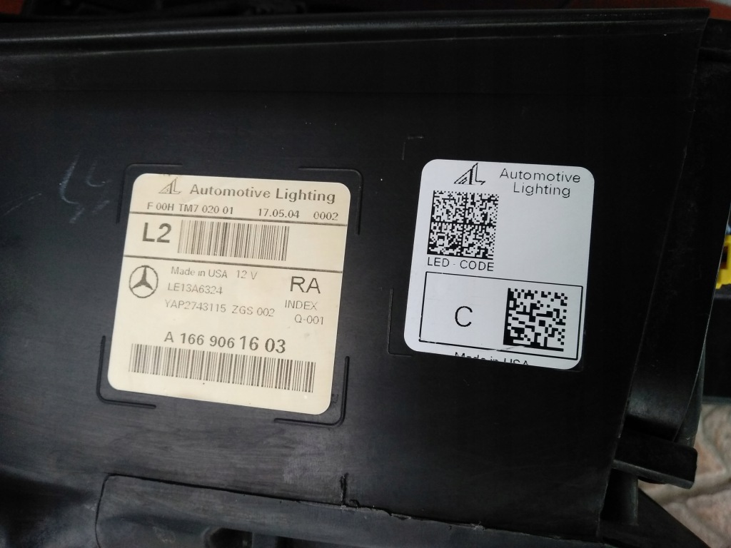 фото №6, Лампа права full led ils mercedes gle w166 гібрид