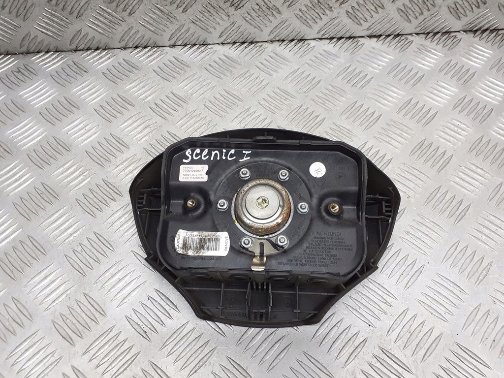 фото №3, Подушка подушка безопасности водителя renault scenic i