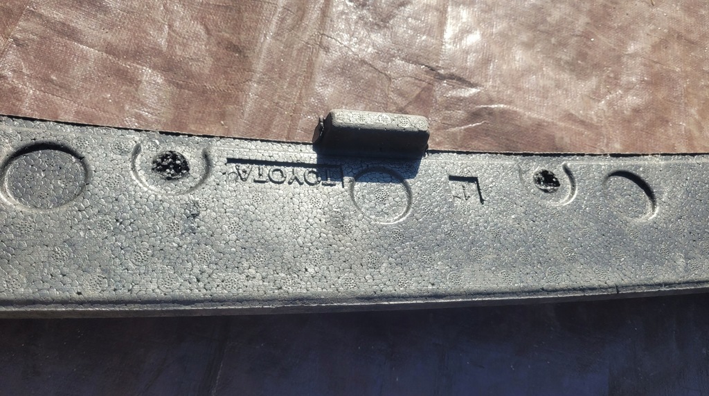 фото №9, Абсорбер пена пенополистирол бампера перед toyota corolla e16