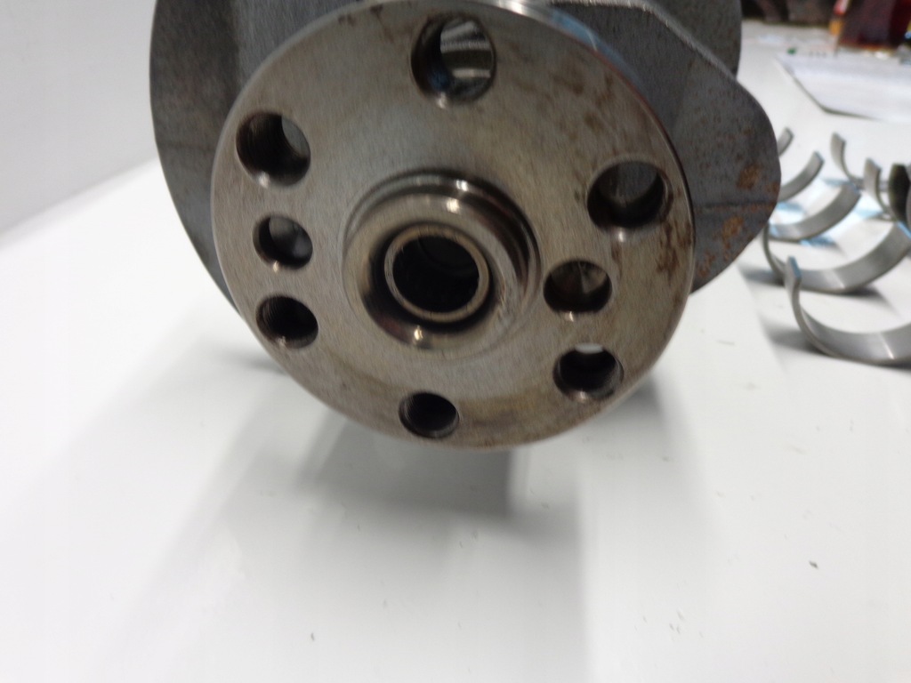 фото №11, Mazda 6 ii gh 1.8 16v wał колінчастий 1s7g cf номінальний + вкладиші головні