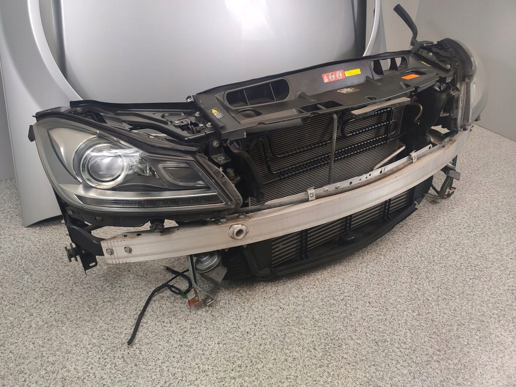 фото №8, Mercedes c klasa w204 lift бампер amg капот крила pas лампи bi ксенон