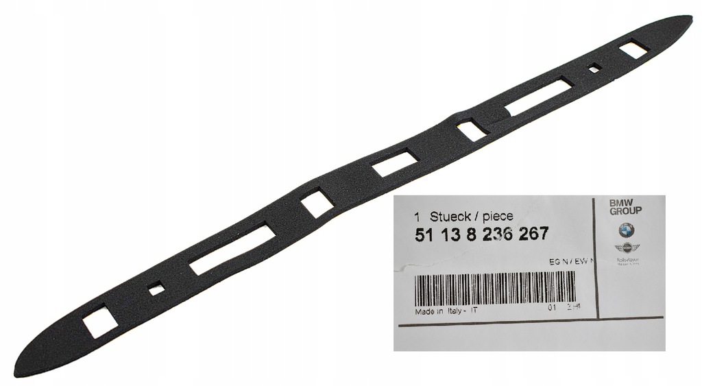 фото №1, Оригинальный номер bmw прокладка накладки багажника 3 e46 compact