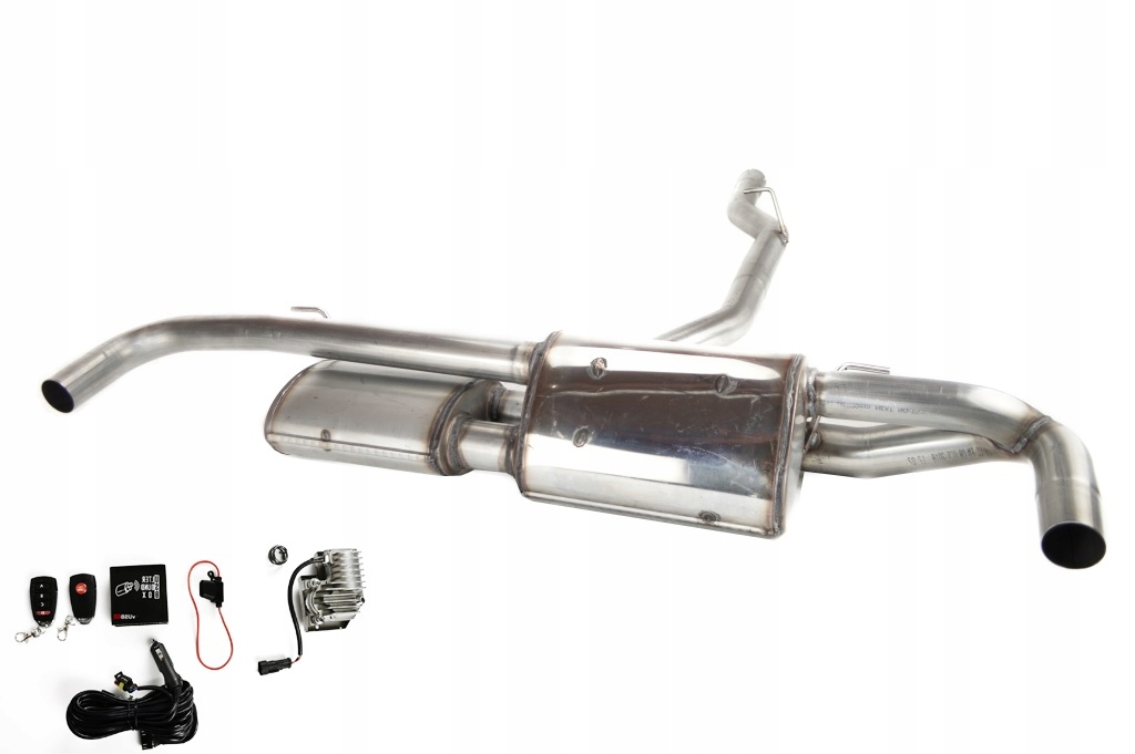 фото №1, Гаситель спортивный нержавеющий alfa romeo stelvio 2.0t