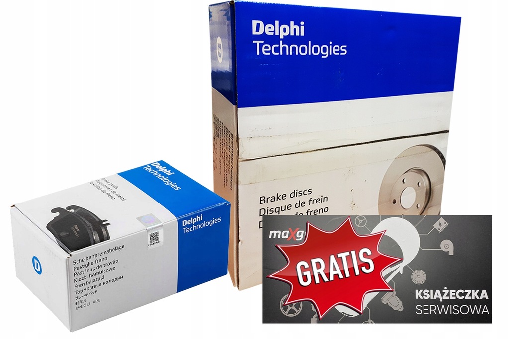 фото №1, Delphi тормозные диски i тормозные колодки задняя chevrolet lacetti