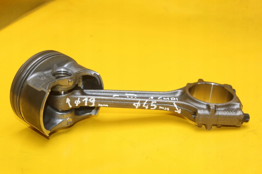 фото №10, Поршень поршни шатун шатун vw golf vi audi seat skoda 1.6 mpi 081178 050k