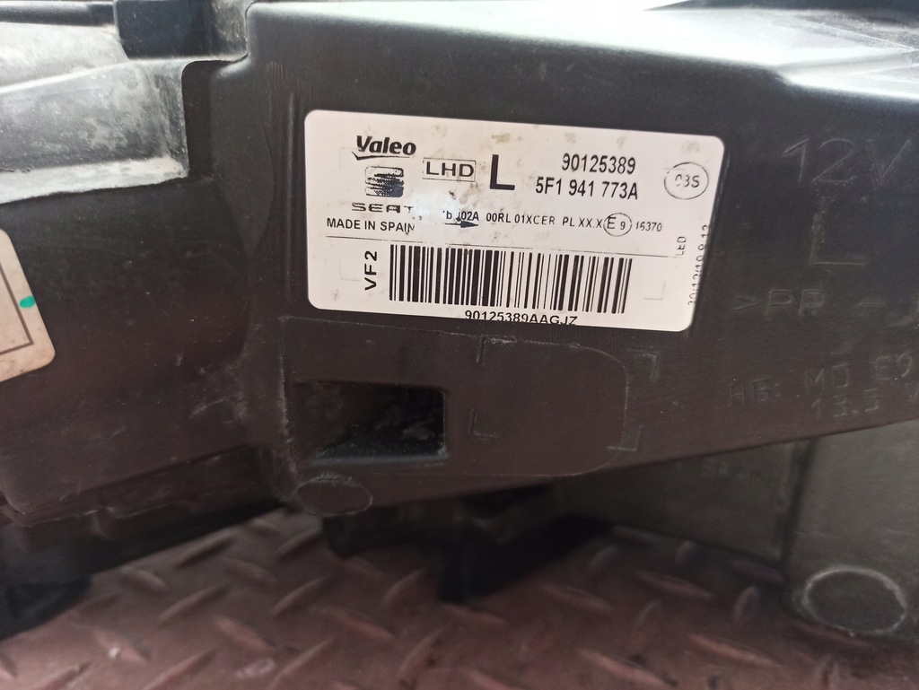 фото №13, Seat leon iii full led lift ładna europa лампа ліва