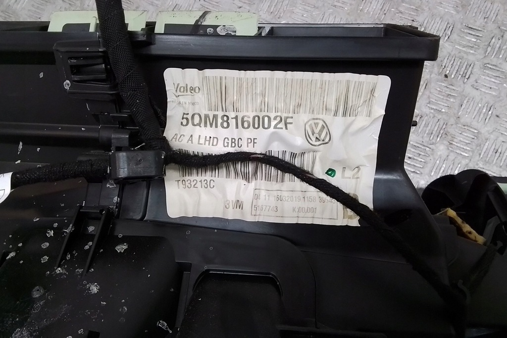 фото №8, Модуль коробка обігрівача салону vw jetta mk7 5qm816002f 1.4l бензиновий