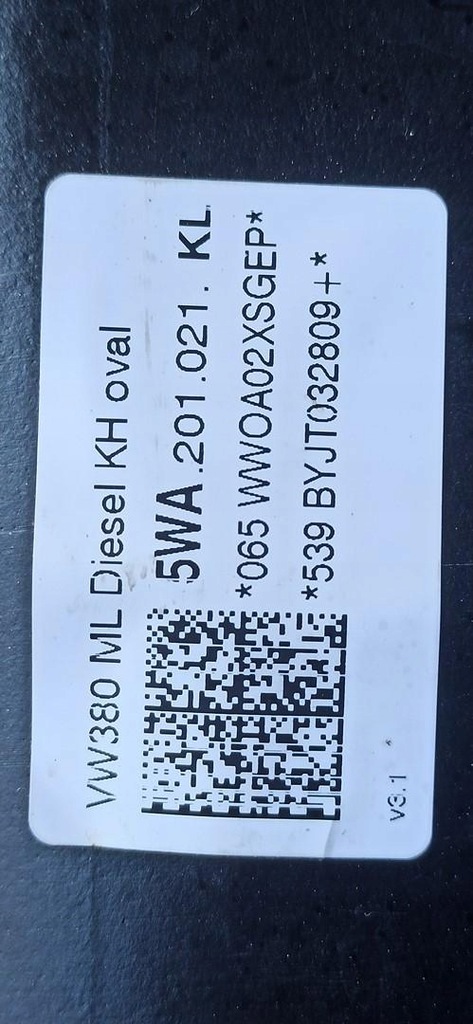 фото №7, Vw golf viii 8 hb бак топлива 2.0 tdi 2024 5wa201021kl