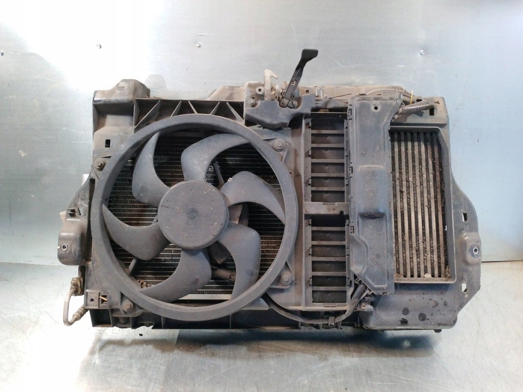 фото №1, Pas перед, радиатор, вентилятор peugeot 407 9655530780 2.0 hdi