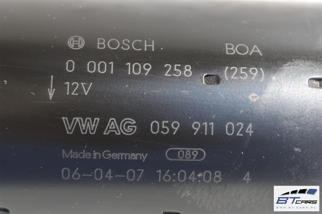 фото №5, Audi a4 a6 vw phaeton стартер 059911024 059911024g 059911024gx 059 911