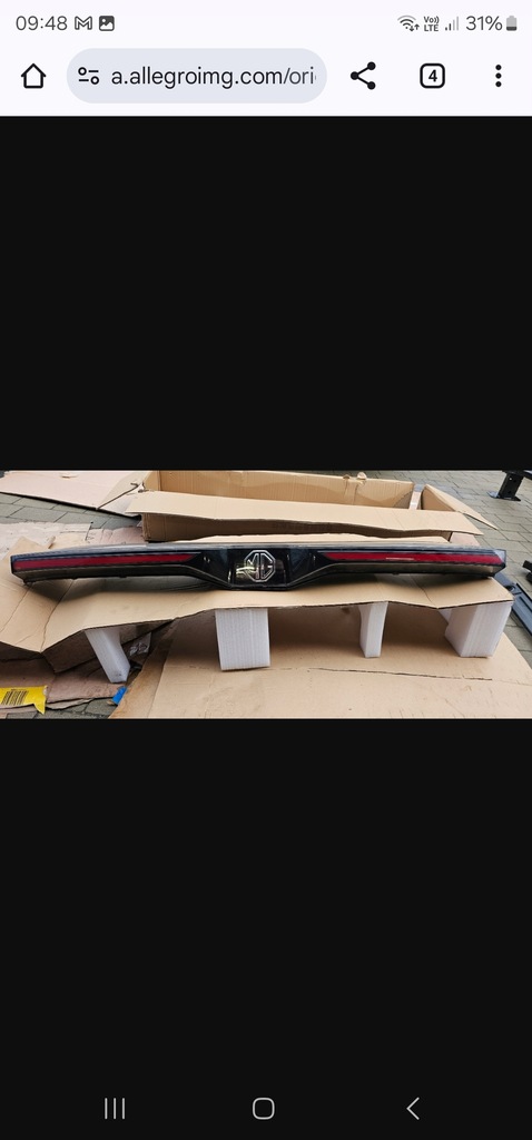 фото №7, Mg4 mg 4 saic vision led лампа задня права led