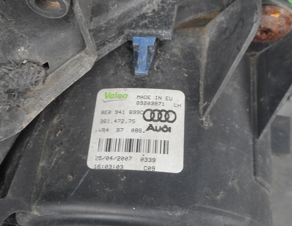 фото №9, Audi a4 b7 бампер передній перед решітка радіатора