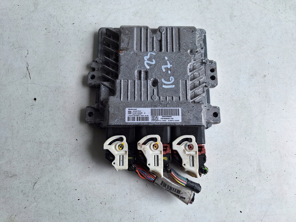 фото №1, Блок керування двигуна 9666681180