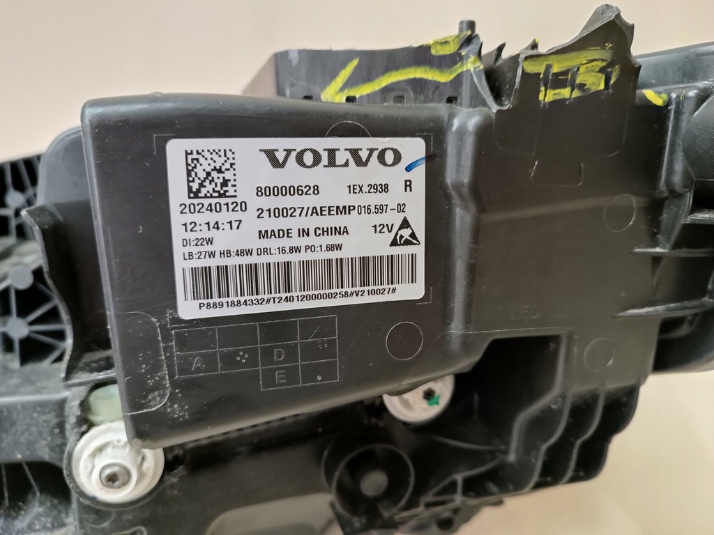 фото №11, Volvo ex30 фара лампа права передня 80000628 1ex2938
