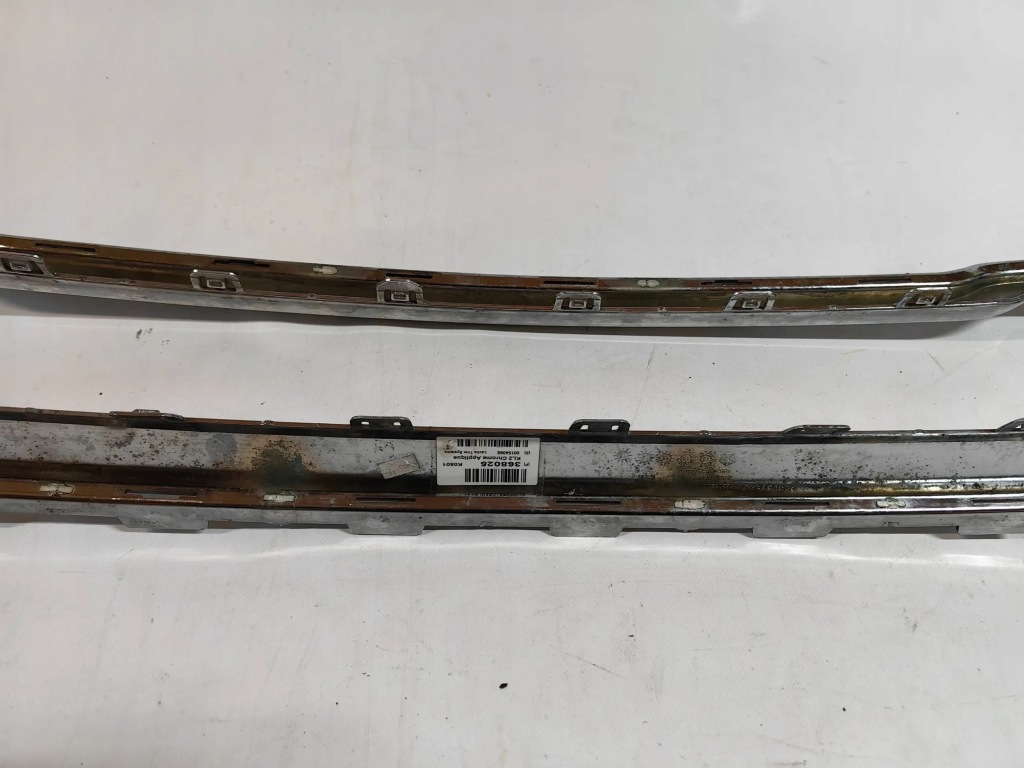 фото №7, Jeep cherokee kl - хром бампера перед polecam