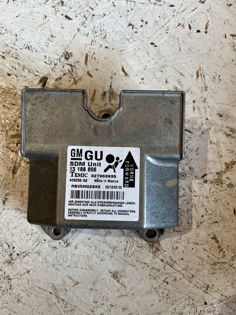 фото №1, Датчик подушка безпеки opel zafira b 13188856