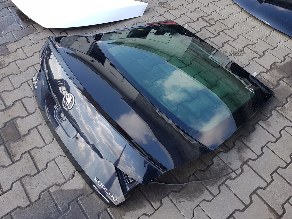 фото №5, Skoda superb 3 iii 15r- sedan крышка багажника багажника задняя lf9r