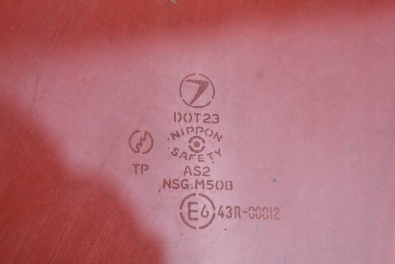 фото №5, Стекло боковая правая перед передняя subaru legacy 2 ii 94-99