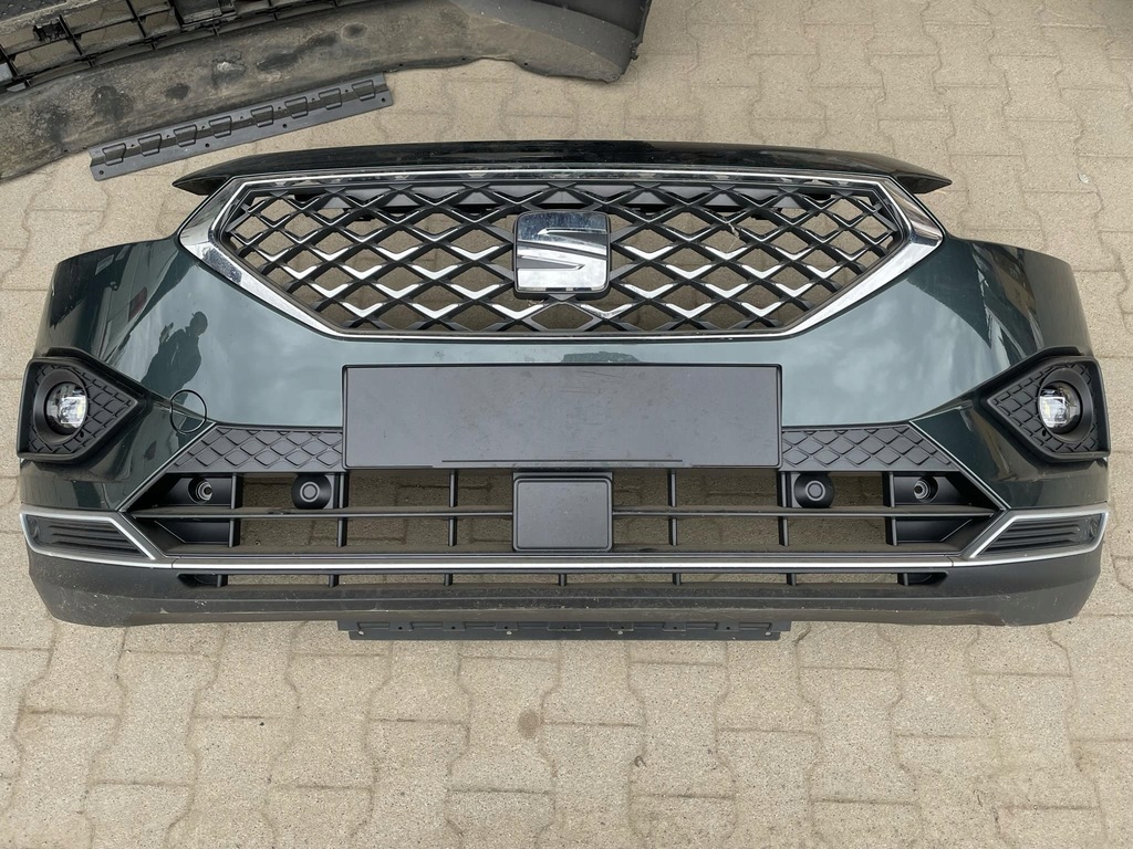 фото №8, Seat tarraco бампер перед 6pdc lc9x lc5b lx6t
