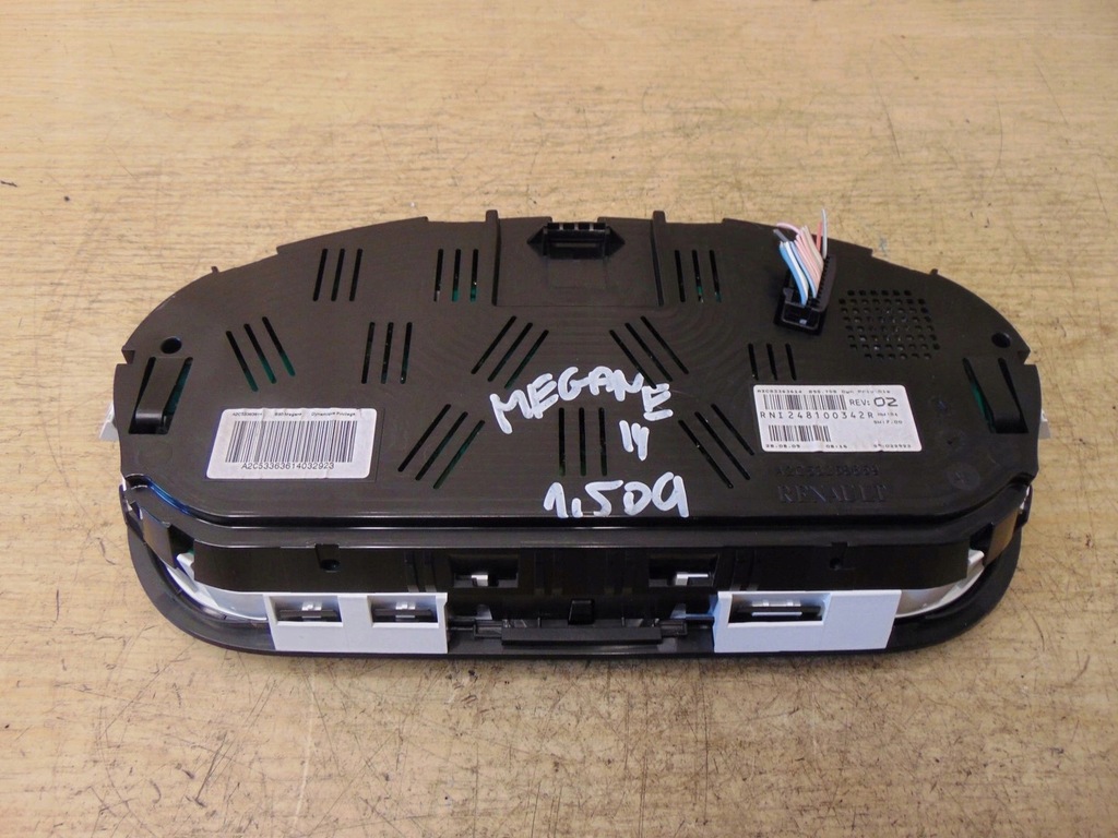 фото №9, Счетчик приборная панель renault megane iii 1.5 dci europa