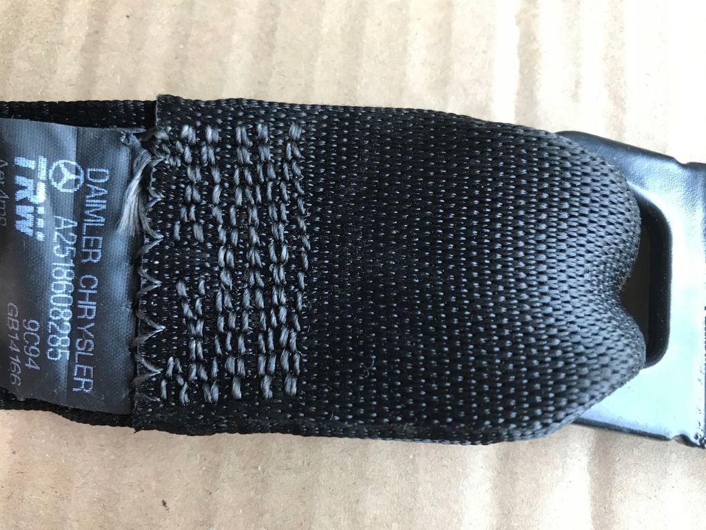 фото №5, Pas безопасности натяжитель mercedes r w251 задняя