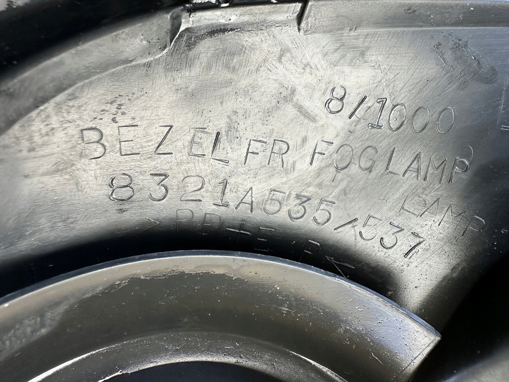 фото №16, Mitsubishi asx 10-19r протитуманна фара лівий перед лівий передній 8321a535