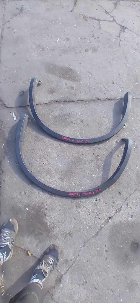 фото №1, Renault koleos ii молдинг накладка крила задня p 788742722r