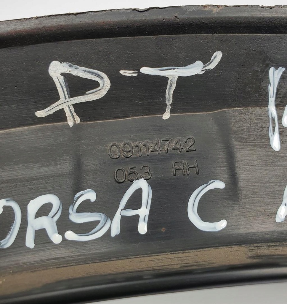 фото №8, Молдинг крыла правый задняя opel corsa c lift 09114742 8061165