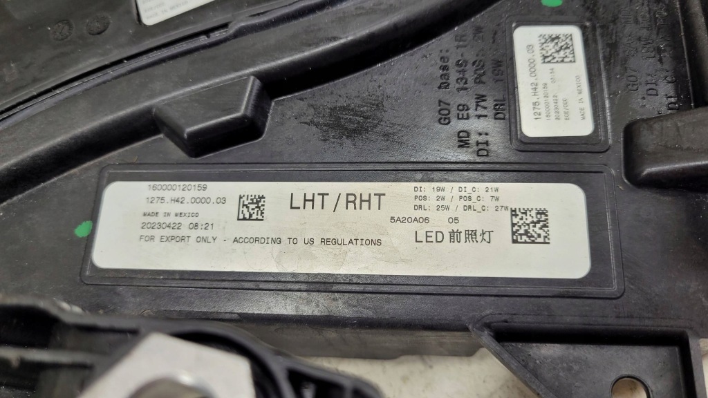 Bmw x7 g07 lift lci фара лампа права передня перед svarovski 5a20a06 Зі Шроту