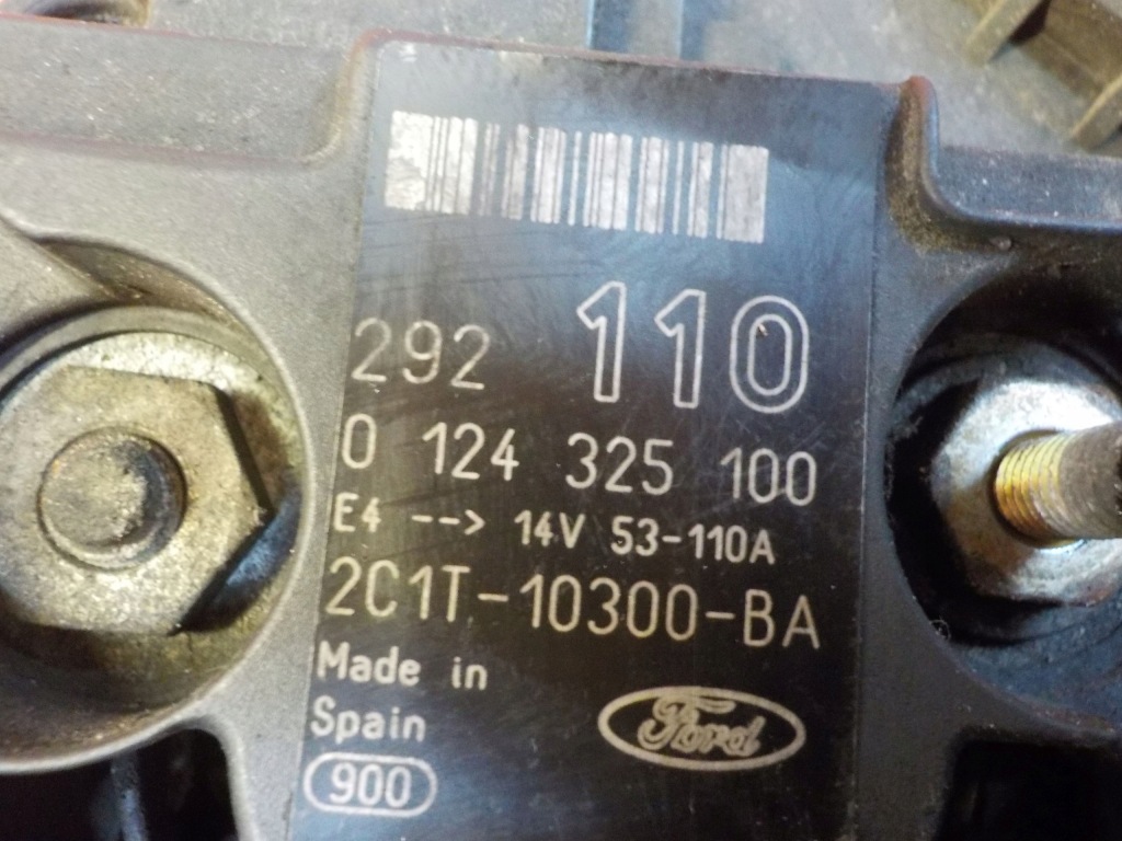 Transit mk6 2.4 tddi 05r генератор 2c1t-10300-ba в Україні