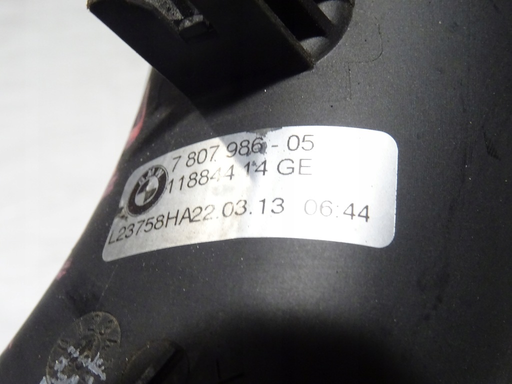 фото №10, Wąż шланг інтеркулер bmw x5 e70 x6 e71 3.0 d 7807986 7809834