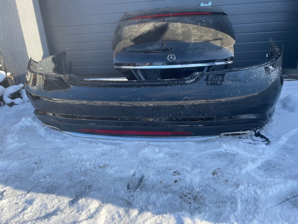 фото №5, Mercedes w218 cls amg shooting лампи кришка багажника комплектна бампер чорні c197