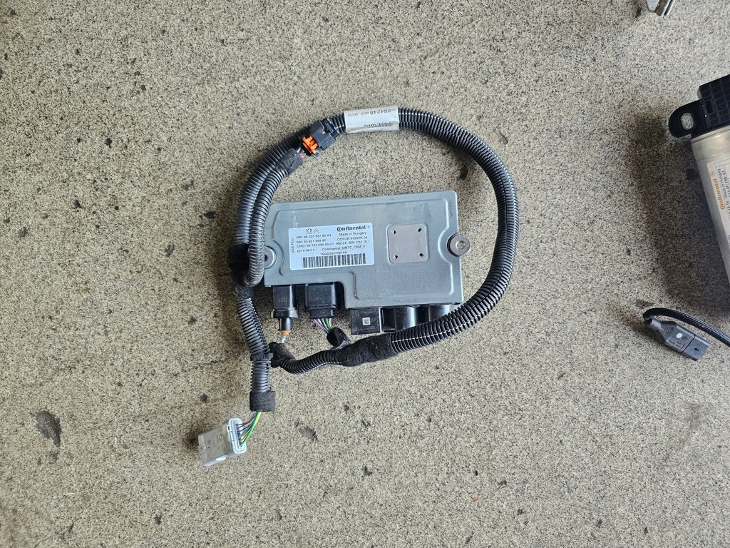 фото №1, Модуль запуск стоп 9802096780-04 citroen jumpy iii