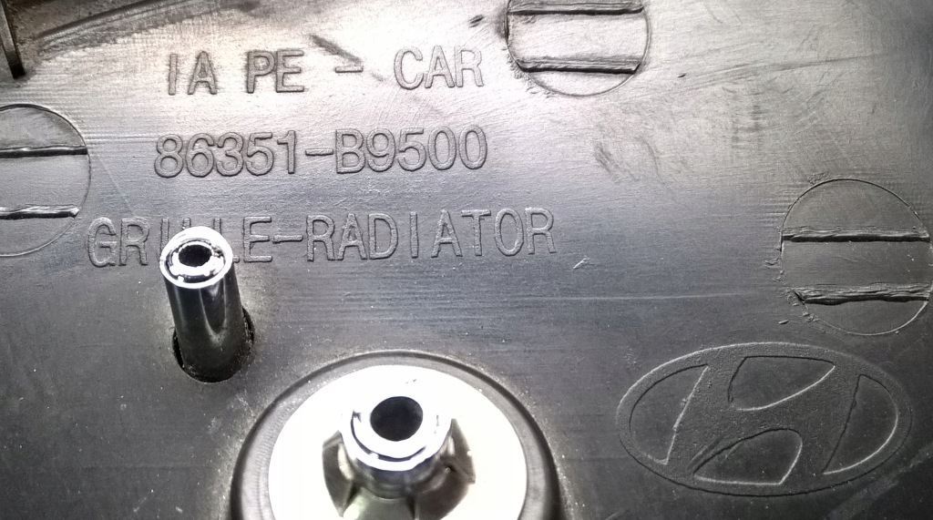 фото №8, Hyundai i10 lift od 2017- решётка радиатора решётка радиатора перед oryg