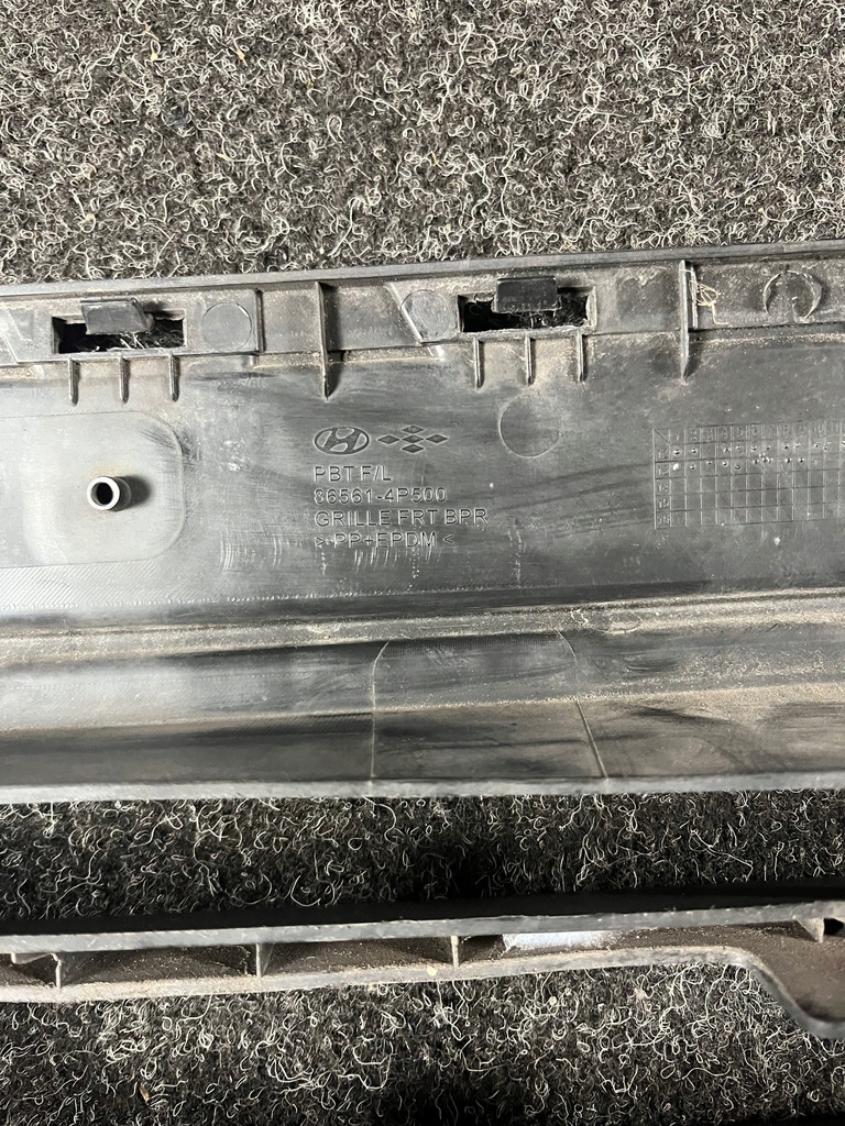 фото №9, Hyundai i20 i lift решётка бампера передний перед решётка радиатора решётка радиатора 865614p500