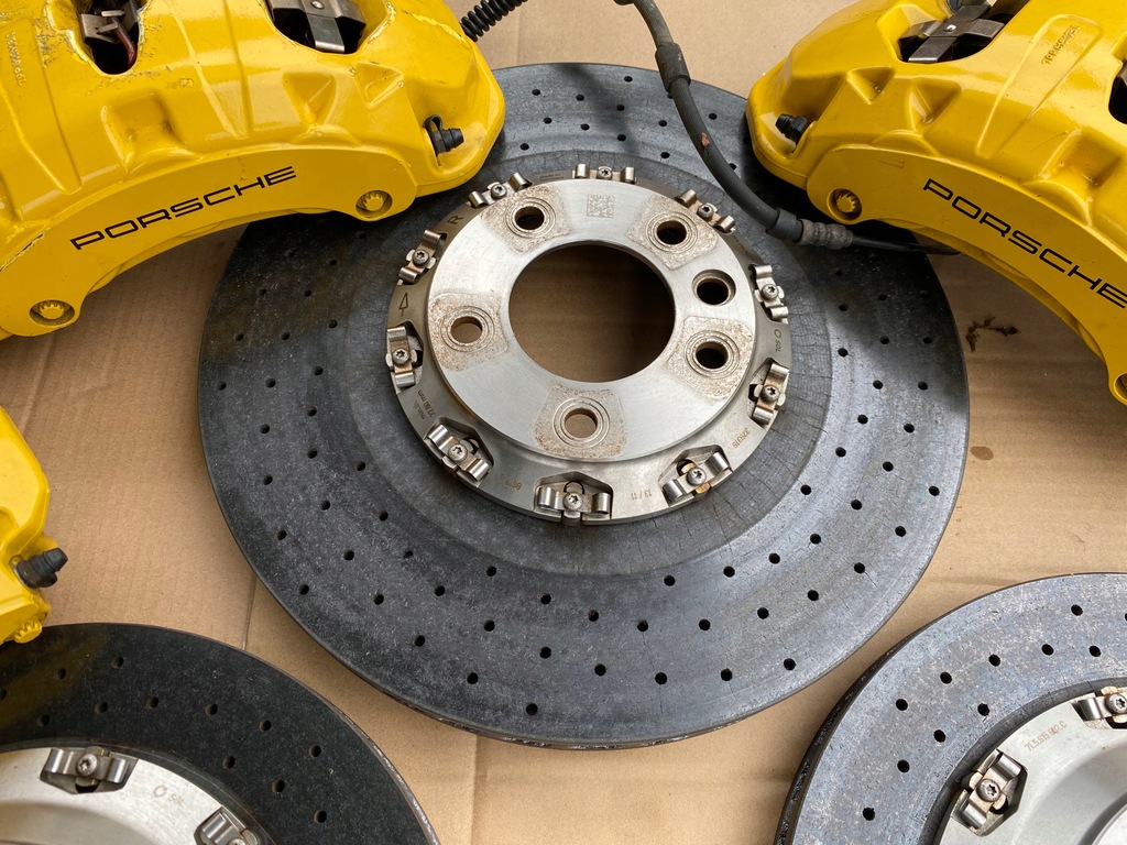 фото №1, Porsche cayenne 7p5 turbo диск керамічна перед