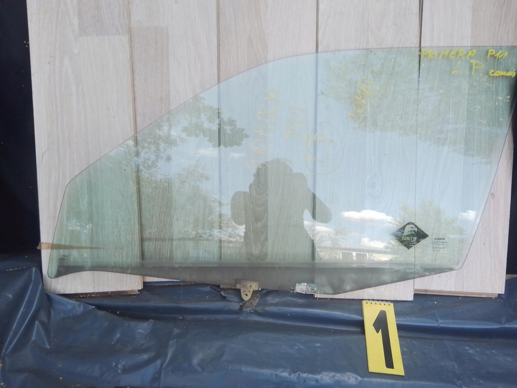 фото №1, Скло бічна ліва передня лівий перед nissan primera p11 kombi