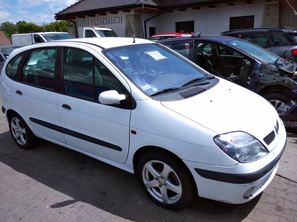 Renault scenic 1 1 рестайлинг  fl капот крышка двигателя белый ov369 0v369 Цена
