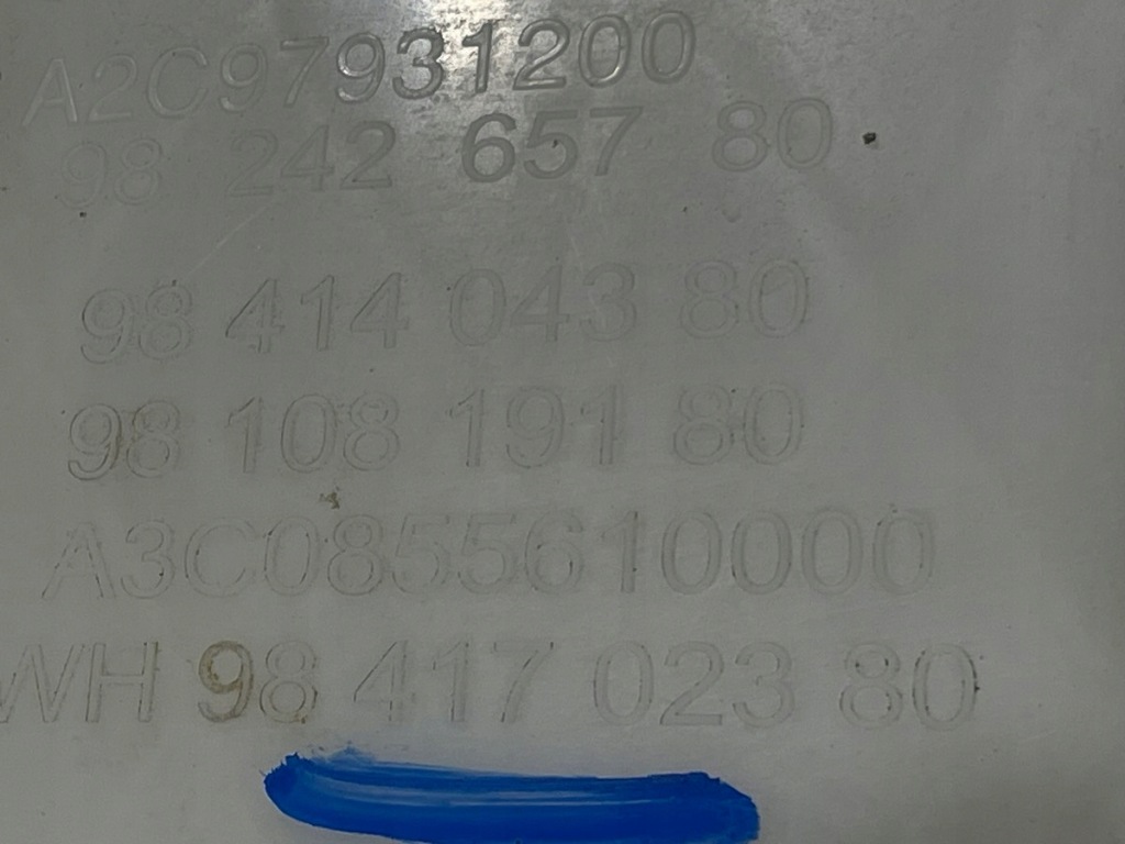 фото №10, Citroen c5 aircross бак бачок омывателя 9826400780