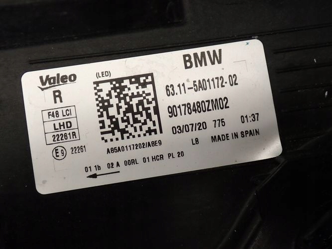 Bmw x1 f48 full led рестайлинг  19- фара правый фара правый Киев