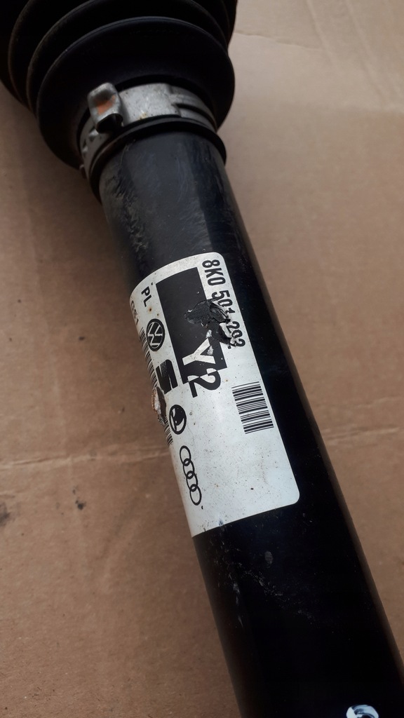 фото №5, S4 b8 lift приводной вал левая правая задняя задняя 3.0 tfsi s5