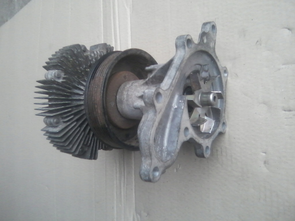 фото №4, Pathfinder navara d40 2.5 dci насос wody вязкостная муфта