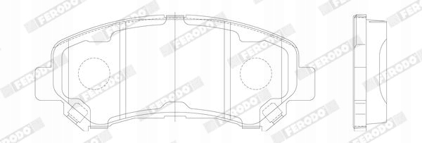 Тормозные колодки тормозные ferodo fdb4051 Цена