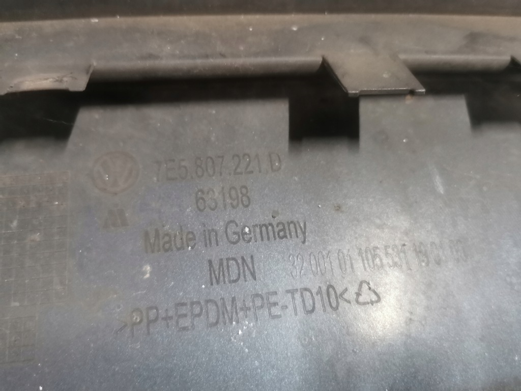 фото №11, Бампер перед vw t6 multivan california оригінальний номер 7e5807221d