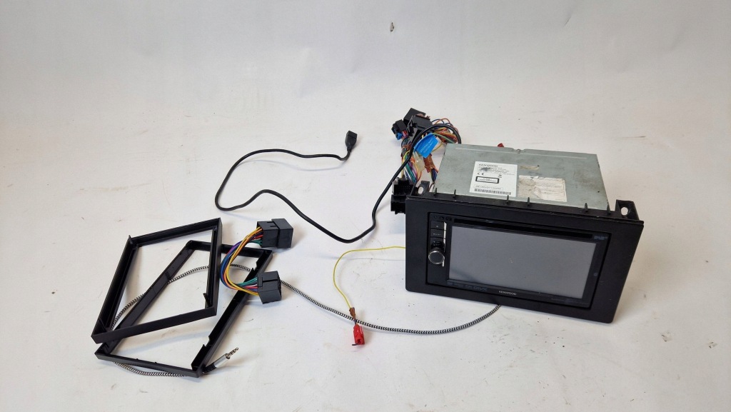 фото №1, Радіо 2 din kenwood dnx4210dab bluetooth рамка saab 93 9-3 ii 07- lift