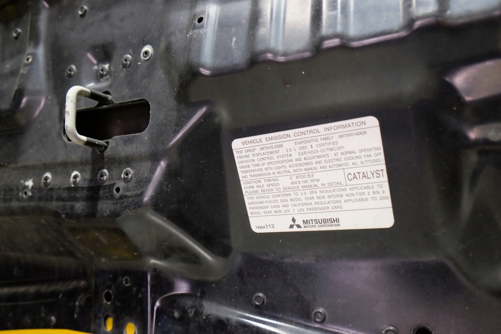 фото №10, Mitsubishi lancer evo evolution 8 9 капот перед